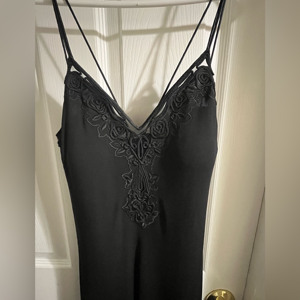 Long black formal dress